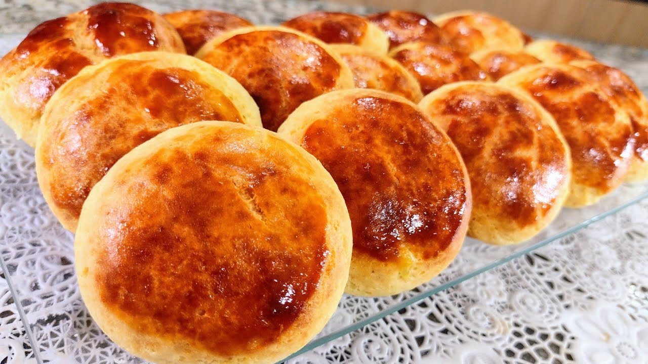 O melhor PÃOZINHO sem FARINHA você tem BATATA DOCE então faça