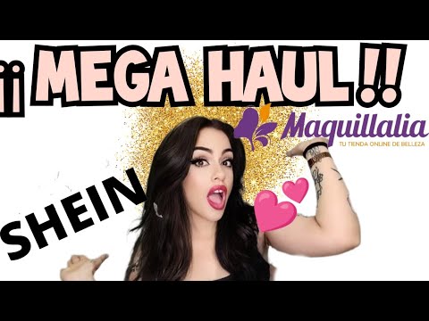 💥SUPER HAUL💥 SHEIN & MAQUILLALIA !! || MAKEUP #makeup #haul
