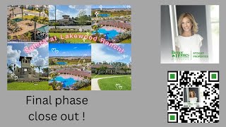 Solera at Lakewood Ranch ! Final phase out.