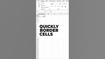 Select 10000 Cells in Just 1 Second in Excel 💥Border cells quickly 💯#excelshorts #exceltricks #excel