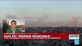 À Gaza, la situation 