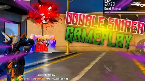 DOUBLE SNIPER GAMEPLAY || CONFIGURACIÓN PERFECTA para SAMSUNG A3,A5,A6,A7,J2,J5,J7,S5,S6,S7,S9,A10