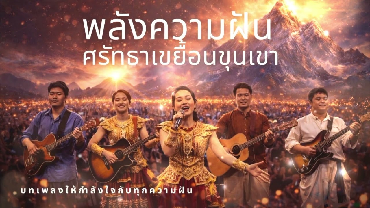 พลังความฝัน ศรัทธาเขยื้อนขุนเขา | บทเพลงให้กำลังใจกับทุกความฝัน