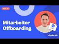 How to Clockodo - Mitarbeiter Offboarding: Wie Sie Mitarbeiter deaktivieren