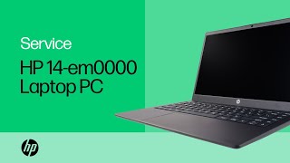 Removing & Replacing Parts | HP 14-em0000 Laptop PC | HP Computer Service | HP Support