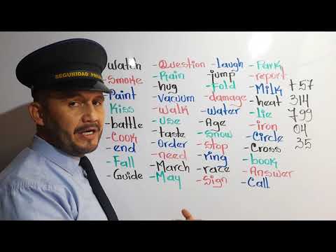 Video: ¿Todos los idiomas tienen sustantivos y verbos?