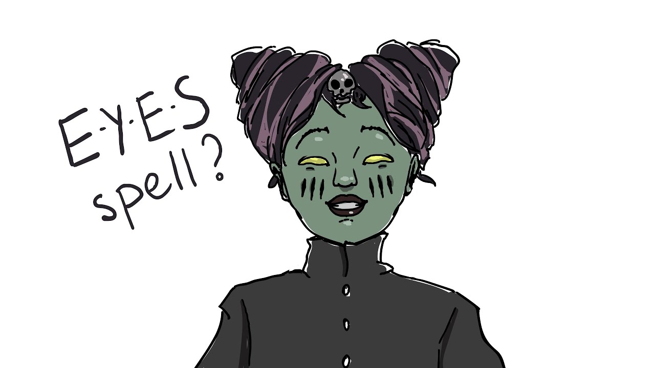 Y E S spells yes. What does E Y E S spell? (Inscryption animatic)