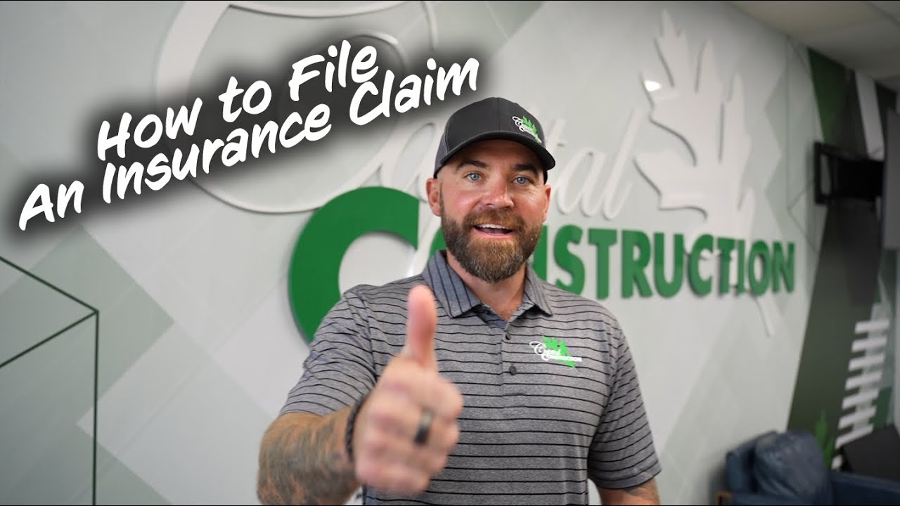 How To File an Insurance Claim Roofer FAQ YouTube