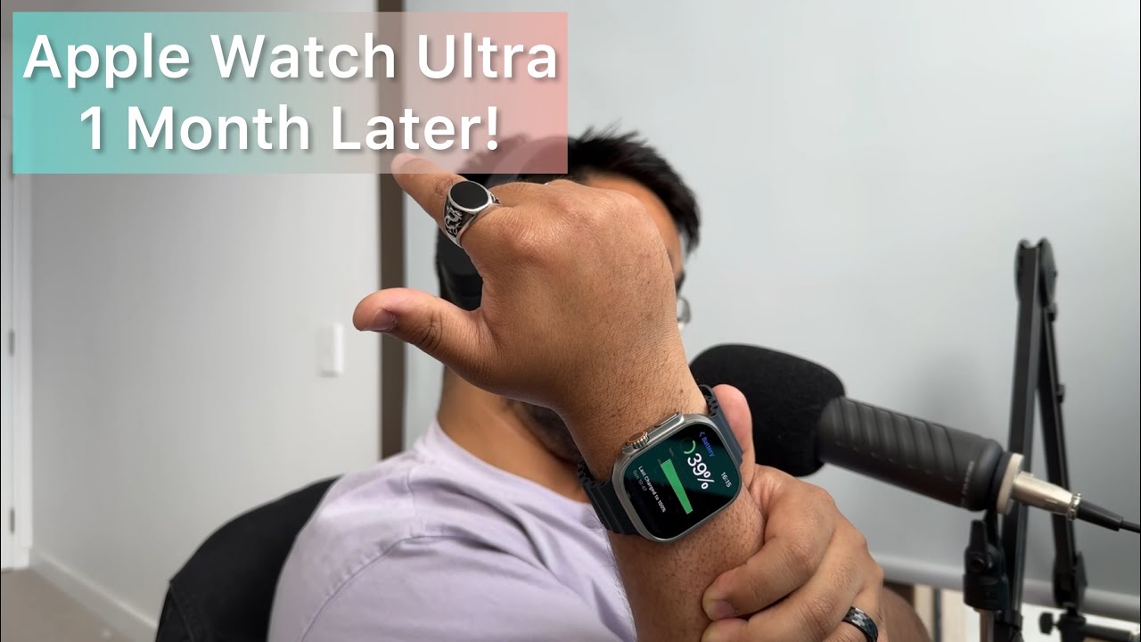 APPLE WATCH ULTRA REVIEW: 1 MONTH LATER!!! - YouTube