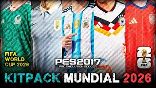 MEGA KITPACK MUNDIAL 2016 PES 17 pc (SIN ACORTADORES)