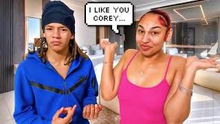 Hidden Camera Prank On Corey I Told Him I Had Feelings For Him!! 