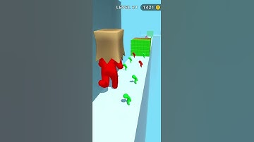 Color Run Stickman 3D #shorts