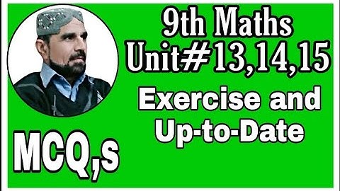 MCQs review exercise 15 class 9 unit 15 🤔 Pythagoras theorem unit 15 maths | sir abbas#abbasmaths