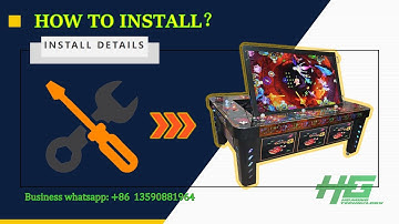 Teach You,How To Install IGS Original Ocean King 3 Plus Fish Games Cabinets,Gameboard and Wire?