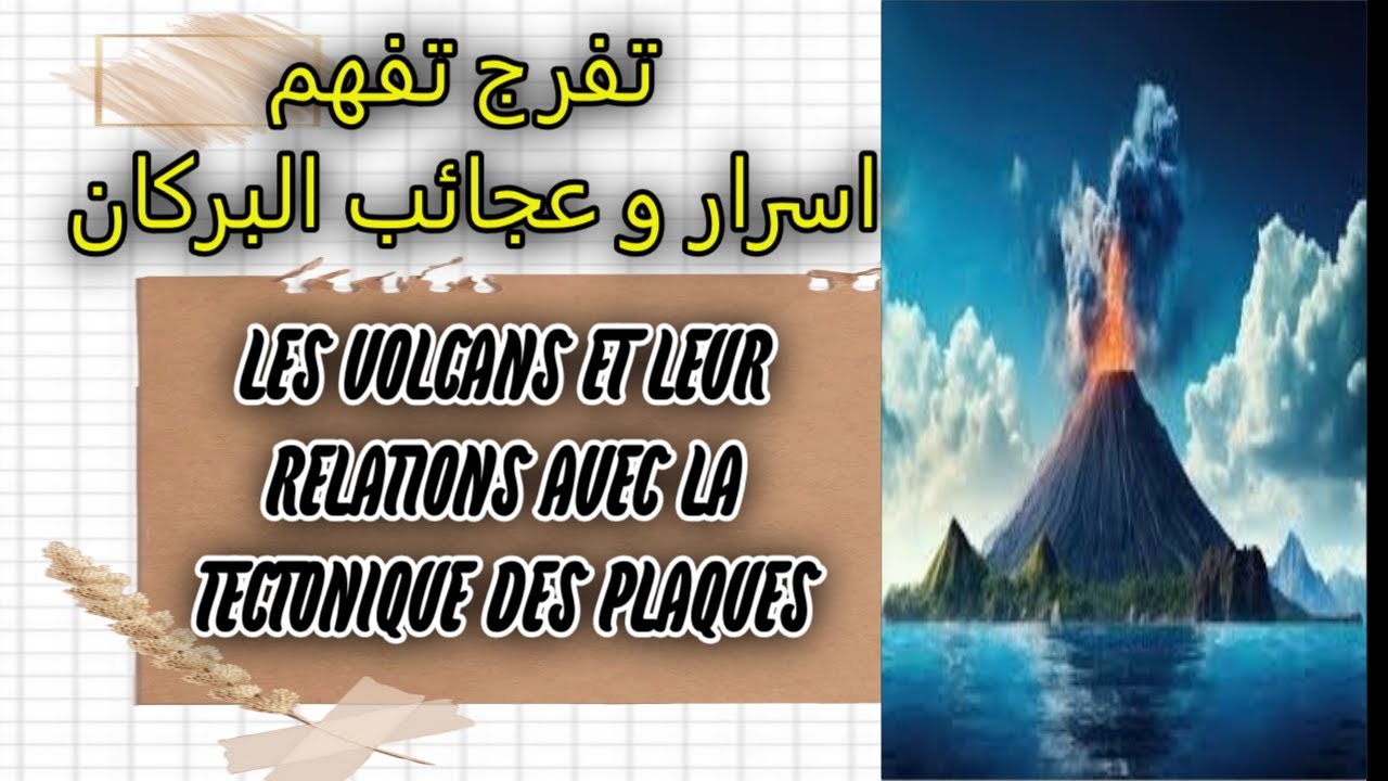 Volcans et leur relation avec la tectonique des plaques;