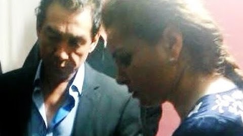 Muestran el momento en que Abarca y su esposa fueron detenidos