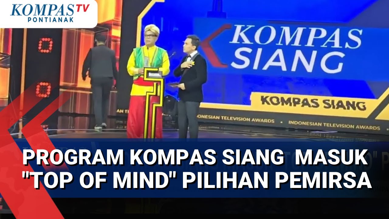 Program Kompas Siang Berhasil Masuk Nominasi Program News Siang ...