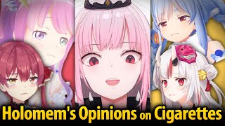 You might be hated by Oshi? Reactions to cigarettes [ HololiveClip/English Sub ]