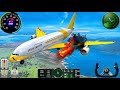 Real Flight Airplane City Pilot Simulator - Plane Boeing Emergency Landing - Android Gameplay
