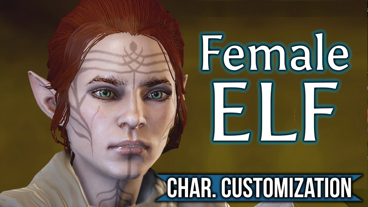 Dragon Age Inquisition My Female Elf Character Creation Sliders YouTube dragon-age-inquisition-my-female-elf-character-creation-sliders-youtube