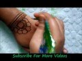 Stylish  beautiful henna mehndi designs for hands step by step for beginners