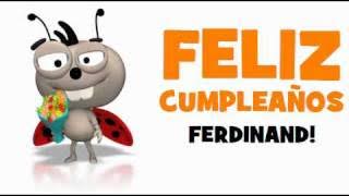 FELIZ CUMPLEAÑOS FERDINAND!