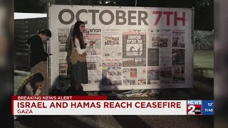 Israel and Hamas agree to a Gaza ceasefire