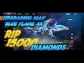 Upgrading Max Blue Flame Ak || New Emote || R.I.P 15000 Diamond🥺