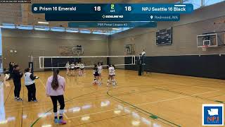 NPJ Seattle 16 Black vs. Prism 16 Emerald (2026.03.08)