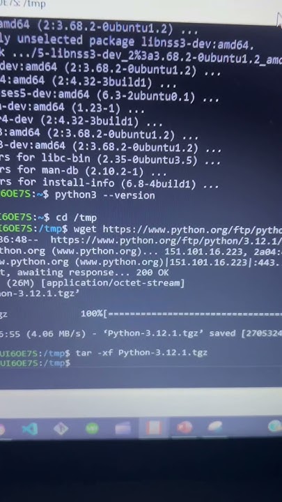 HOW TO INSTALL: Installing Python on Ubuntu #python #shorts - YouTube