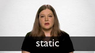 STATIC definition in American English