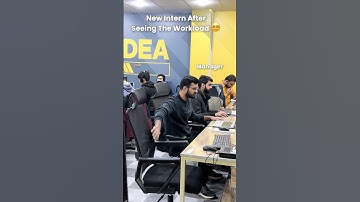 When the workload hits, interns split! Work pressure: 1, Interns: 0 #techMemes #InternMemes