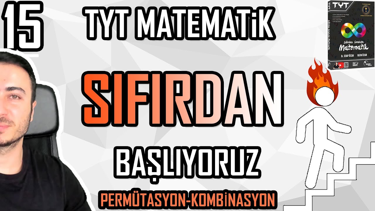 TYT MATEMATİK SIFIRDAN BAŞLIYORUZ-15/ Permütasyon-Kombinasyon  #yks2026