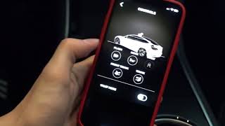 Iphone controls using the tesla mobile app for controlling a model 3.
subscribe if you found it helpful!