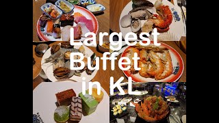 Jogoya  Largest Buffet Restaurant in Kuala Lumpur, Malaysia  USD33 | MYR150 food tour | 吉隆坡最大海鮮自助餐