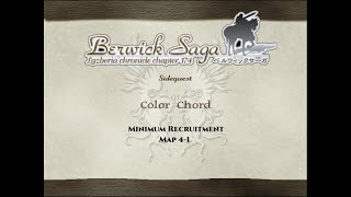 Berwick Saga Minimum Recruitment: Map 4-1 | The Sherlock Hour, Starring Adel