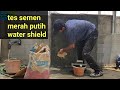plesternya pakai ini agar tidak mudah rembes