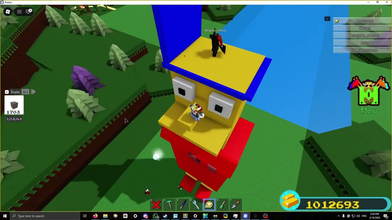 Mathka cake but in babft out of scenes