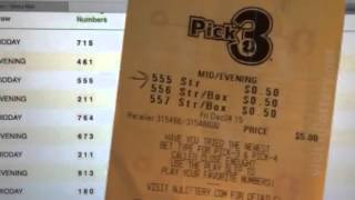 LOTTODDS: Pick 3 WIN - Dac. 5, 2015