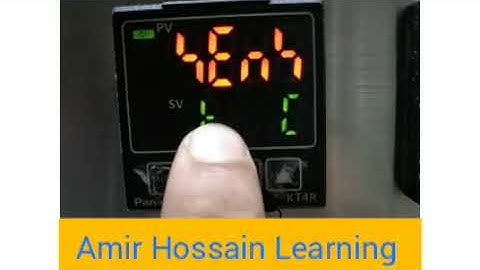 Panasonic kt4r controller sensor selection. or input TC/RTD selection.