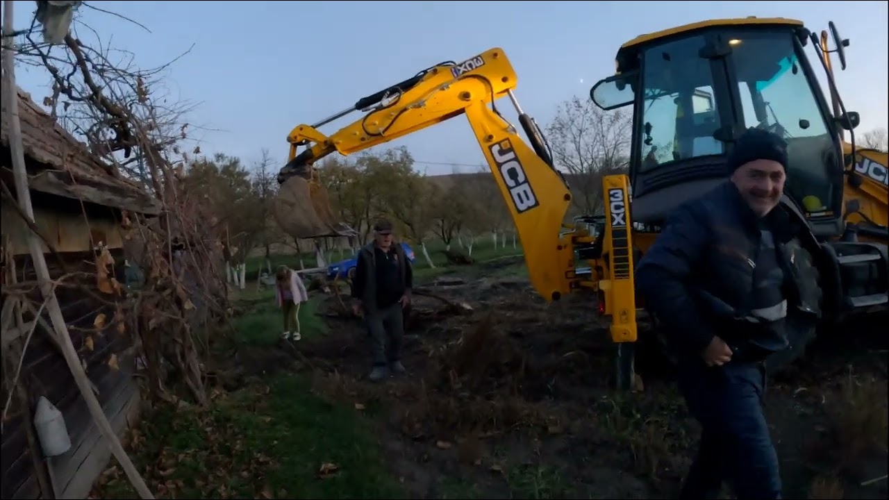 AM SCOS BUTUCI CU BULDOEXCAVATORUL PARTEA1 JCB 3CX! 😱