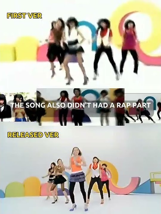 DIFFERENCES BETWEEN FIRST AND RELEASED VERSION OF TELL ME BY WONDER GIRLS