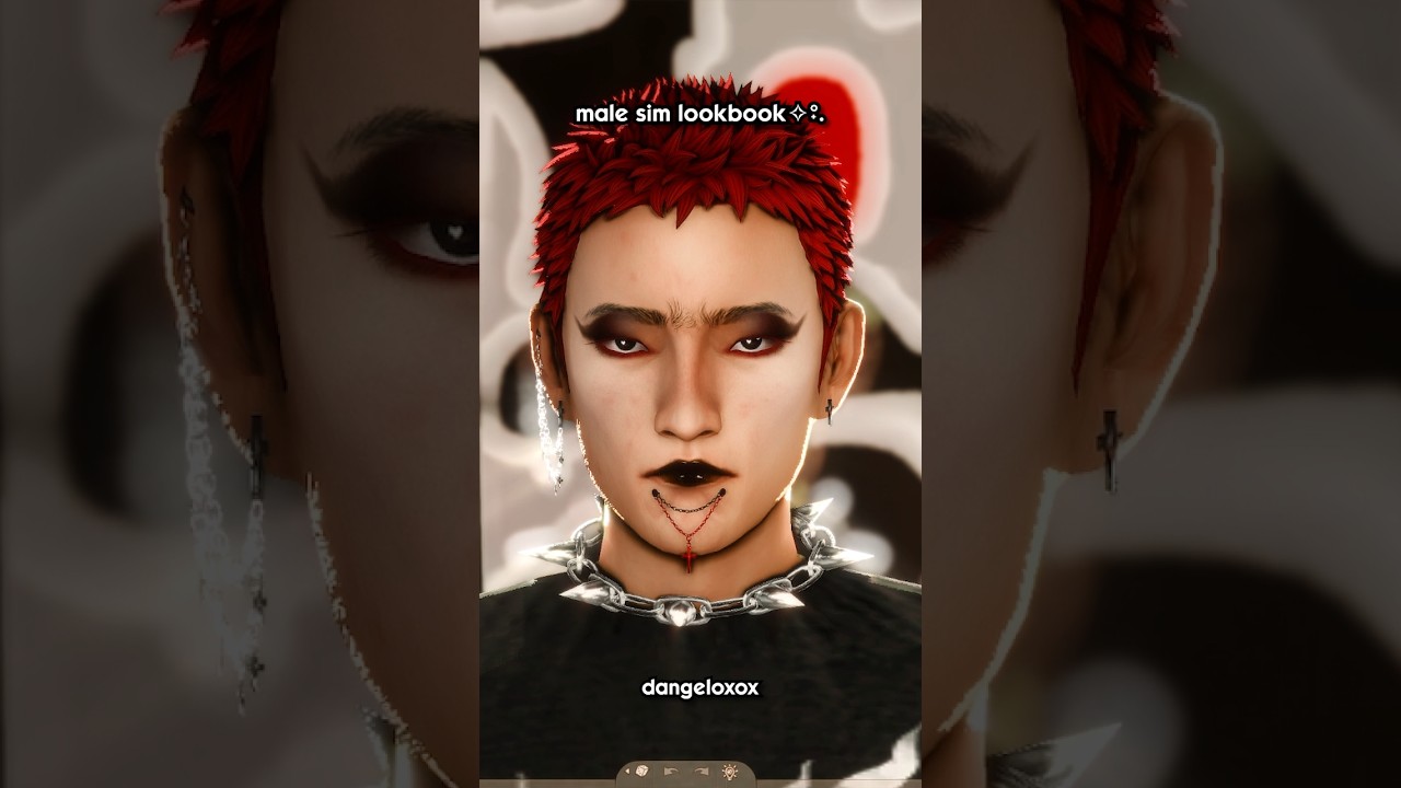 ALT male sim lookbook for the sims 4 🐈‍⬛| the sims 4 #sims
