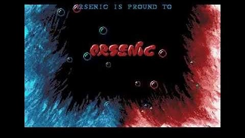 arsenic sample disk 2 intro for Atari ST