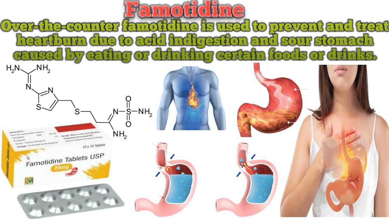 Famotidine||INFORMATION ||Famotidine Uses||How Famotidine works||Common side effects of Famotidine||