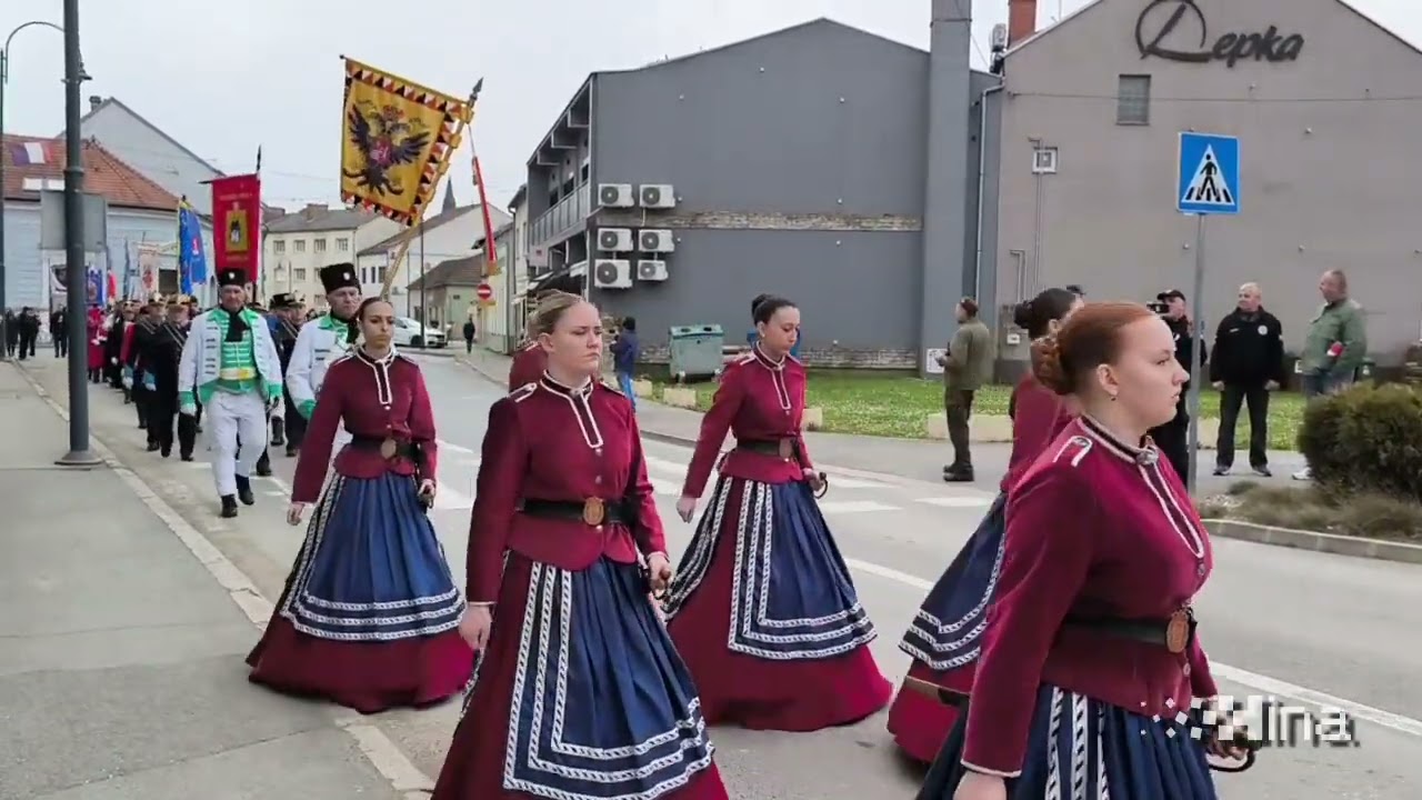 U Pakracu obilježena 35. obljetnica početka Domovinskog rata - mimohod pobjednika