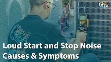 Why Your AC unit might be making loud noises on startup and shutdown...