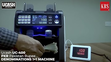 Sort different denominations Counting Machine 1+1