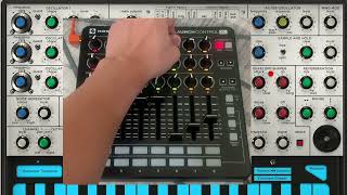I played On The run By Pink Floyd with my Arturia Synthi.