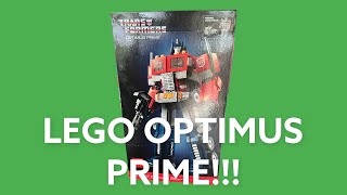 Let&#39;s Take An Early Look At The LEGO Transformers Optimus Prime!